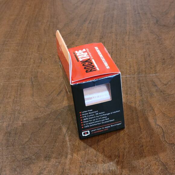 Rock Tape Rocktape Strapping Sports Tape 5cm x 5m  (2"x16.4') New, open box - Picture 2 of 6